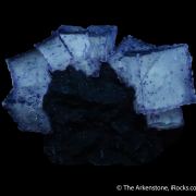 Fluorite on Sphalerite