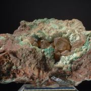 Cerussite with Malachite, Deviline etc. Vintage