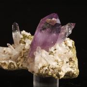 Amethyst with Epidote