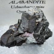 Alabandite with Rhodochrosite