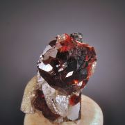 Spessartine on Quartz