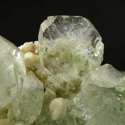 Fluorapophyllite-(K) with Heulandite-Ca