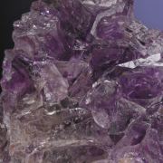 Quartz v. Amethyst - unusual hoppered terminations.