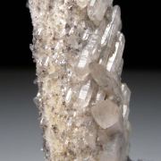 'Gitter' Quartz on Feldspar