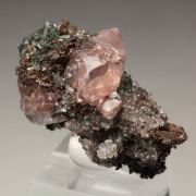 CALCITE with COPPER inclusions
