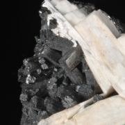 Manganite with Barite - classic specimen