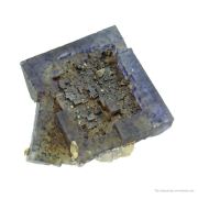 Fluorite With Strong Secondary Growth