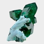 Dioptase, chrysocolla