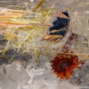 Rutile in Quartz