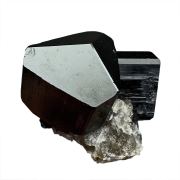 Tourmaline schorl, quartz