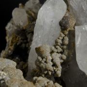 Semseyite, Siderite (Spharosiderite) and Quartz etc.