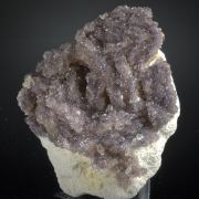 Fluorite on Strontium rich Barite/ Celestite