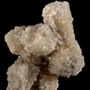 Prehnite crystals covered by Grossular