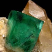 Fluorite with Quartz