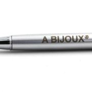 Raw Sapphire mineral pen Madagascar.