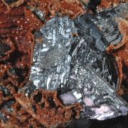 Hematite, Henritermierite, Andradite and Hausmannite