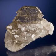 Smoky Quartz (Gwindel) on Quartz