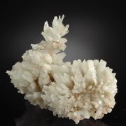 Pectolite -  prismatic crystals in radiating clusters
