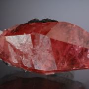 Rhodochrosite - scalenohedral gem crystal