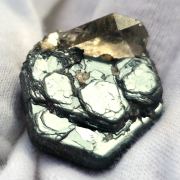 Hematite ( var. Iron Rose ) with Smoky Quartz