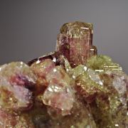 Vesuvianite - purple phantom