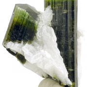 Tourmaline, albite