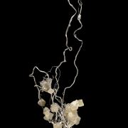 Silver with Calcite