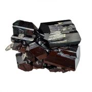 Tourmaline schorl, quartz