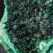 Malachite on Chrysocolla
