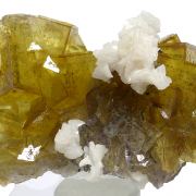 Fluorite, dolomite, pyrite