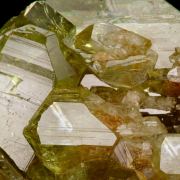 Brazilianite on Quartz