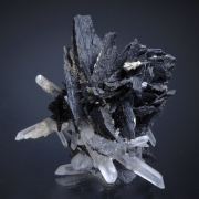 Ferberite (rosette) and Quartz etc.