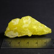 Sulfur Crystal - El Desierto Mine, San Pablo de Napa, Bolivia