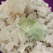 Augelite  on Quartz