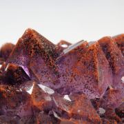 QUARTZ var. AMETHYST with HEMATITE inclusions
