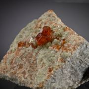 Grossular on Diopside