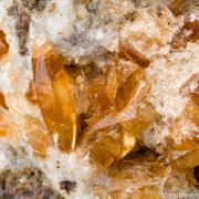 Calcite on Chabazite