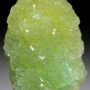 Prehnite ps. Calcite