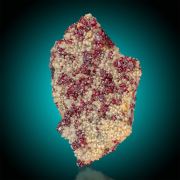 Cinnabar  on Quartz