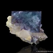 Fluorite on Quartz