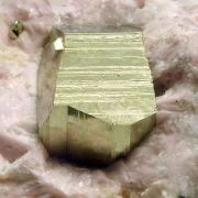 Pyrite, rhodochrosite