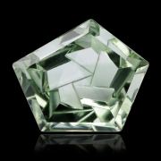 Prase Quartz 5,87 ct 