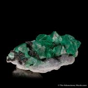 Fluorite with Sphalerite on matrix
