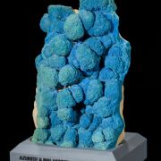 Azurite & Malachite on Botryoidal Sandstone