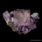 Fluorite on Sphalerite