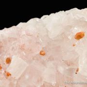 Florenceite-(Ce) on Magnesite with Uvite