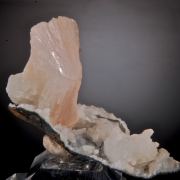 Heulandite on botryoidal Quartz