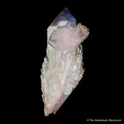 Papagoite (phantom) inclusion in Quartz