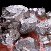 Nickelskutterudite with Dolomite and Baryte