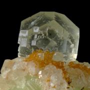 Fluorite on Quartz (older Chinese)